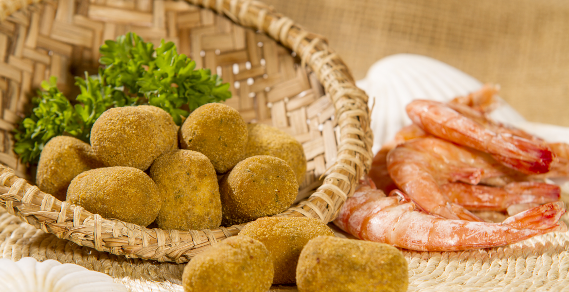Croquete de Camarão
